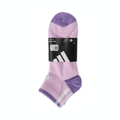 adidas阿迪达斯2025女大童KIDS ANKLE 3PP短袜优惠装JN3852