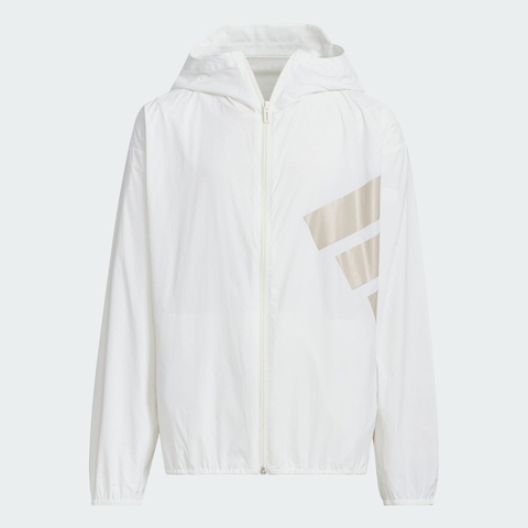 adidas阿迪达斯2025男大童JB LW WV JKT梭织连帽外套JL6961