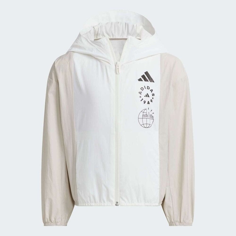 adidas阿迪达斯2025男小童LB LW WV JKT梭织连帽外套JL7558