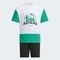 adidas kids阿迪达斯小童2025男小童LK TEE KN SET短袖套服JL7564