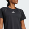 adidas阿迪达斯2025女子ALL GYM T-SHIRT针织无领短TJE6200