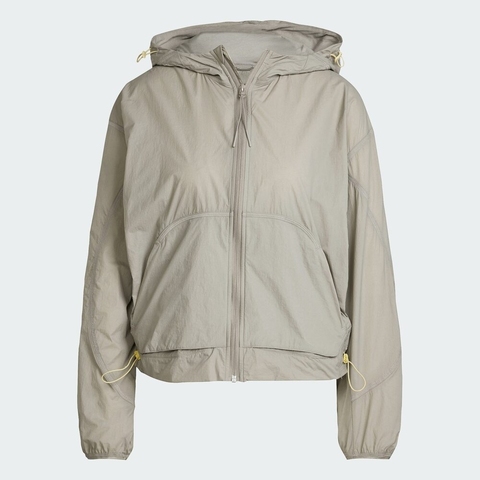 adidas阿迪达斯2025女子W CE Q2 WB梭织连帽外套JC5115