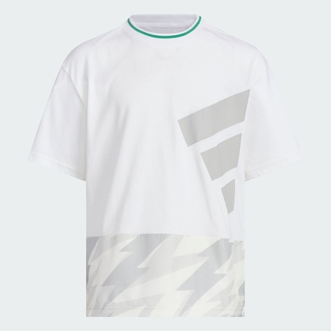 adidas阿迪达斯2025男大童JK CO SS TEE针织无领短TKA1003