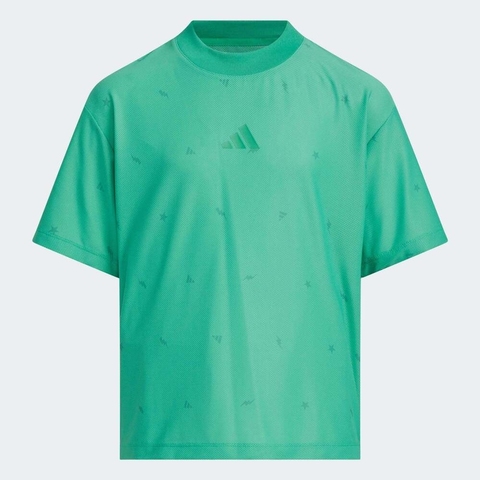 adidas kids阿迪达斯小童2025男大童JB PES SS TEE梭织无领短TJL7520