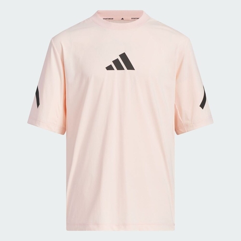 adidas阿迪达斯2025女大童Z.N.E SS TEE针织无领短TJL9283