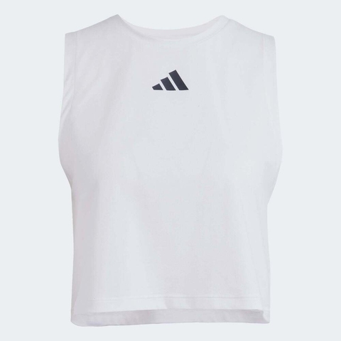 adidas阿迪达斯2025女子BOXY TANK 3S运动背心JJ3496
