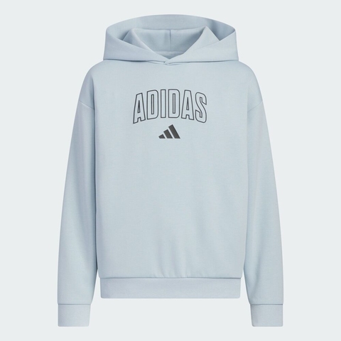 adidas kids阿迪达斯小童2025男大童JK KN HOODY针织无帽卫衣KC1549