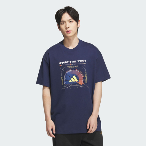 adidas阿迪达斯2025男子ADIZERO GFX TEE针织无领短TKA2295