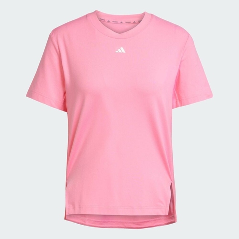 adidas阿迪达斯2025女子D2T TEE针织无领短TJZ0801