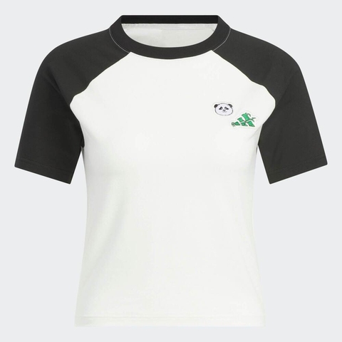 adidas阿迪达斯2025女子W RAGLAN TEE针织无领短TKC0973