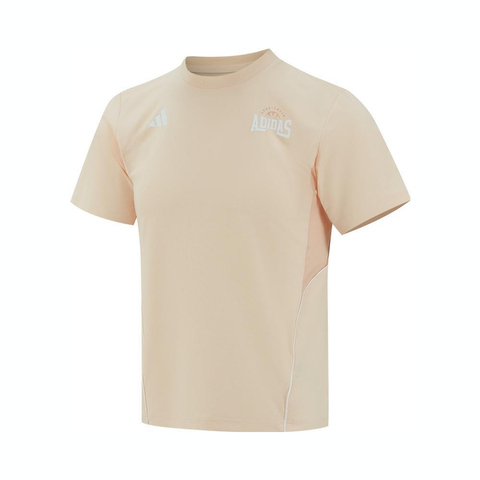 adidas阿迪达斯2025女大童JK SS TEE针织无领短TKC1571