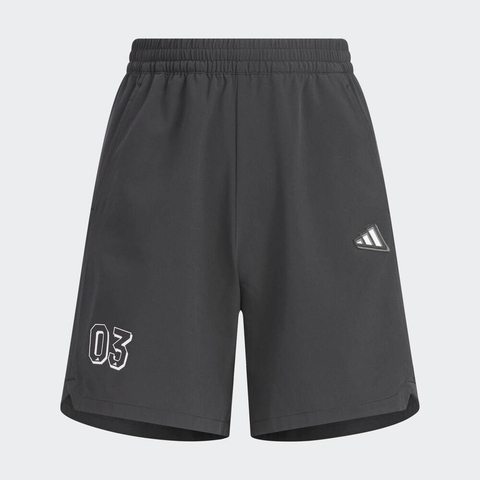 adidas阿迪达斯2025男大童JB WV SHORT梭织短裤JM3419
