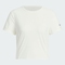 adidas阿迪达斯2025女子CF SS TEE针织无领短TJN0702