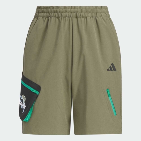 adidas阿迪达斯2025男大童JB WV SHORT梭织短裤JM7990