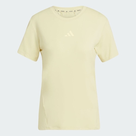 adidas阿迪达斯2025女子D4T INT T-SHIRT针织无领短TJZ0833