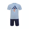 adidas阿迪达斯2025男小童LG DY MM T SET短袖套服JF3621