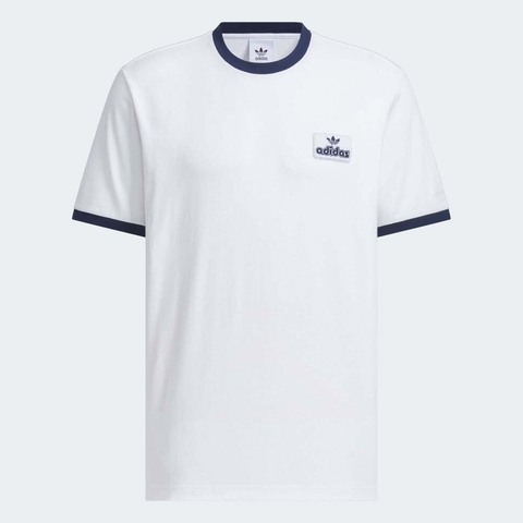 adidas Originals阿迪三叶草2025男子CONTRAST TEE针织无领短TJX2638