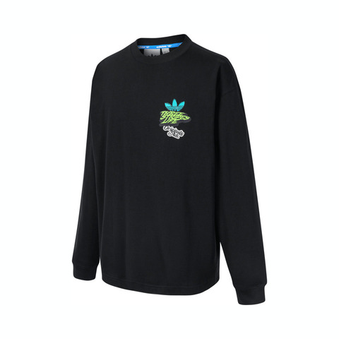 adidas阿迪达斯2025男子CS LS TEE M针织无领长TJL7499