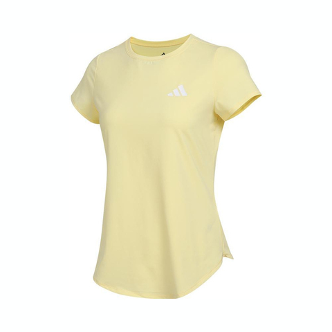 adidas阿迪达斯2025女大童SS T GIRL针织无领短TKG3139