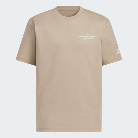 adidas阿迪达斯2025男子GFX TEE2针织无领短TKF0126