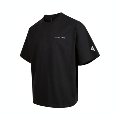 adidas阿迪达斯2025男子FUSTL GFX TEE S针织无领短TKC8493