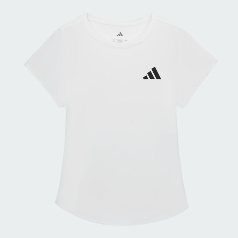 adidas阿迪达斯2025女大童SS T GIRL针织无领短TKG3137