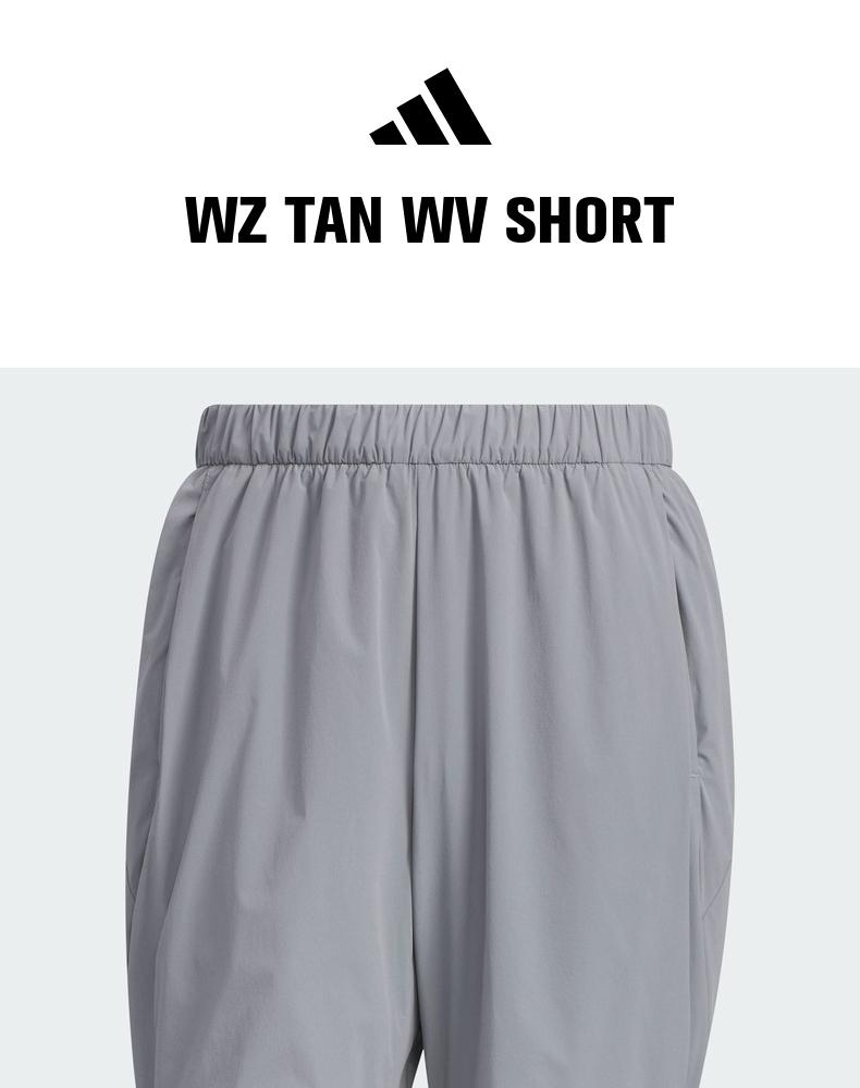 阿迪达斯KLL13灰色】adidas阿迪达斯2025男子WZ TAN WV SHORT梭织短裤JM0974