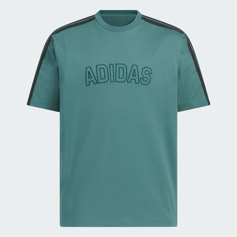 adidas阿迪达斯2025男子ST SPORTS TEE针织无领短TKC2838