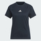 adidas阿迪达斯2025女子SS TEE针织无领短TKC0089