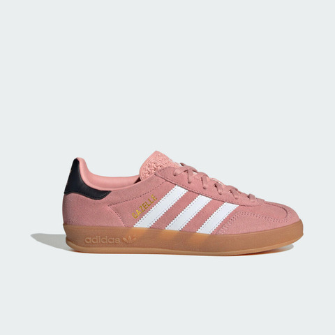 adidas阿迪达斯2025女大童GAZELLE INDOOR J三叶草童装JP8763