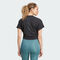 adidas阿迪达斯2025女子Power Tee针织无领短TJX1190