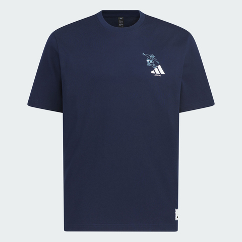 adidas阿迪达斯2025男子GFX SPORTS TEE3针织无领短TKC2869