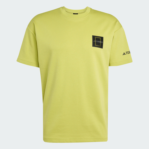 adidas阿迪达斯2025男子U NATGEO GF TEE针织无领短TKC2351