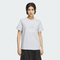 adidas阿迪达斯2025女子W LOGO GFX TEE针织无领短TKF2678