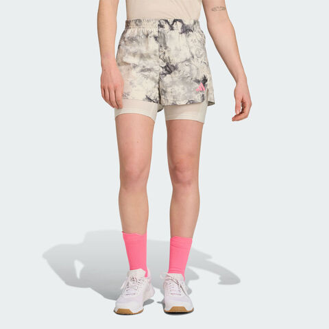 adidas阿迪达斯2025女子OTR SD 2in1 W梭织短裤JN9669