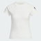 adidas阿迪达斯2025女子FUSTL W TEE SS2针织无领短TKC3771