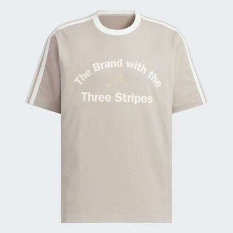 adidas阿迪达斯2025男子GFX TEE2针织无领短TKF2480