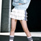 Adidas Original阿迪三叶草2025女子W LAYERED SKIRT梭织短裙KE6654