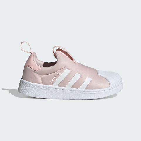 adidas阿迪达斯2025女小童SUPERSTAR 360 C三叶草童装KI8792
