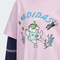 adidas阿迪达斯2025女小童LK GFX LL TEE针织无领长TKC2788