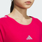 adidas阿迪达斯2025女子S BABY TEE针织无领短TKC0183