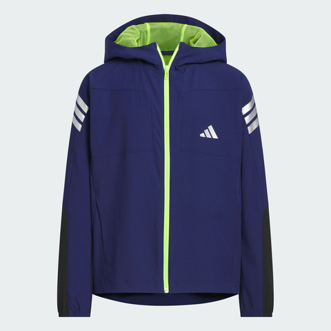 adidas阿迪达斯2025男大童JK PE WV JKT梭织连帽外套KC2529