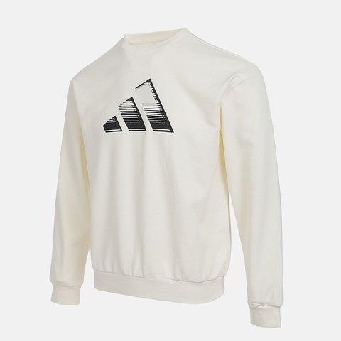 adidas阿迪达斯2025男大童JK KN CREW针织无帽卫衣KS0642