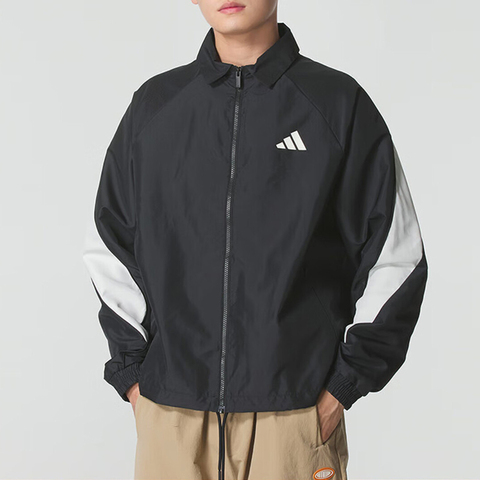 adidas阿迪达斯2025男子M STA SEAS TT梭织无帽外套JN1829