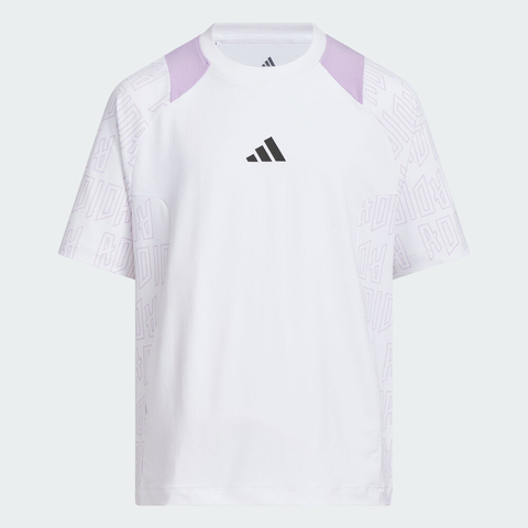 adidas阿迪达斯2025女大童JK BTS TEE SS针织无领短TKF5126