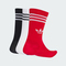 adidas阿迪达斯2025男小童CREW SOCK 3P中袜优惠装JW0332