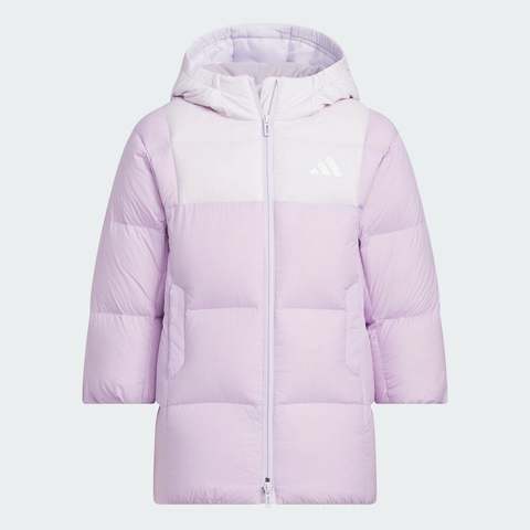 adidas阿迪达斯2025女小童LK L DOWN JKT厚羽绒服-短KB5125