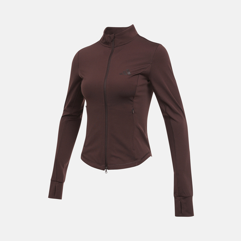 adidas阿迪达斯2025女子SLIM KNIT JKT针织无帽外套KF2669