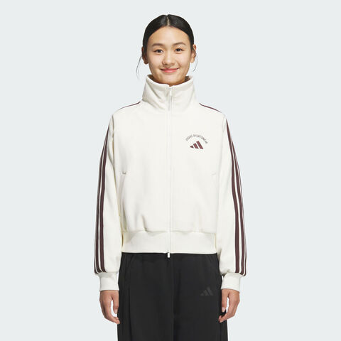 adidas阿迪达斯2025女子MS WARM JKT针织无帽外套KC0036
