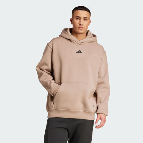 adidas阿迪达斯2025男子OVERSIZE HOODIE针织连帽卫衣JZ6250